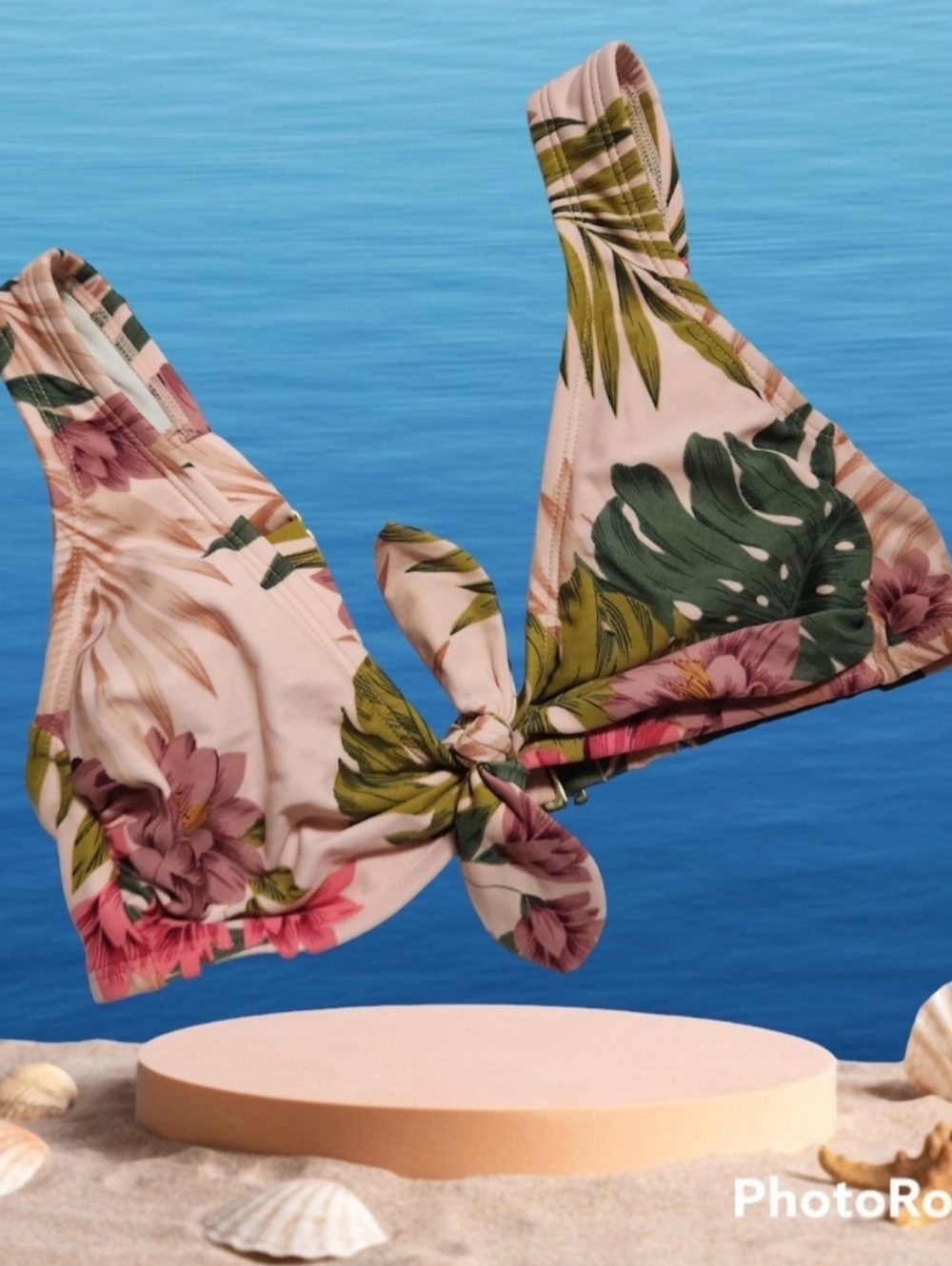 Swim Bikini Top By Kona Sol Size S